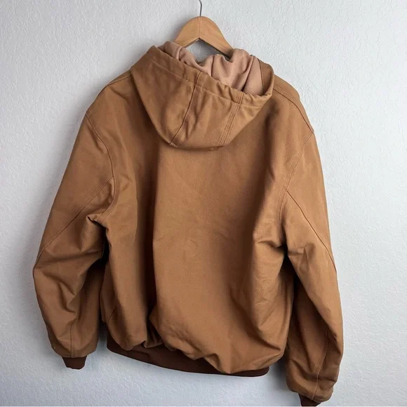 Carhartt Washed Duck Insulated Active Jacket Coat - Picture 10 of 15